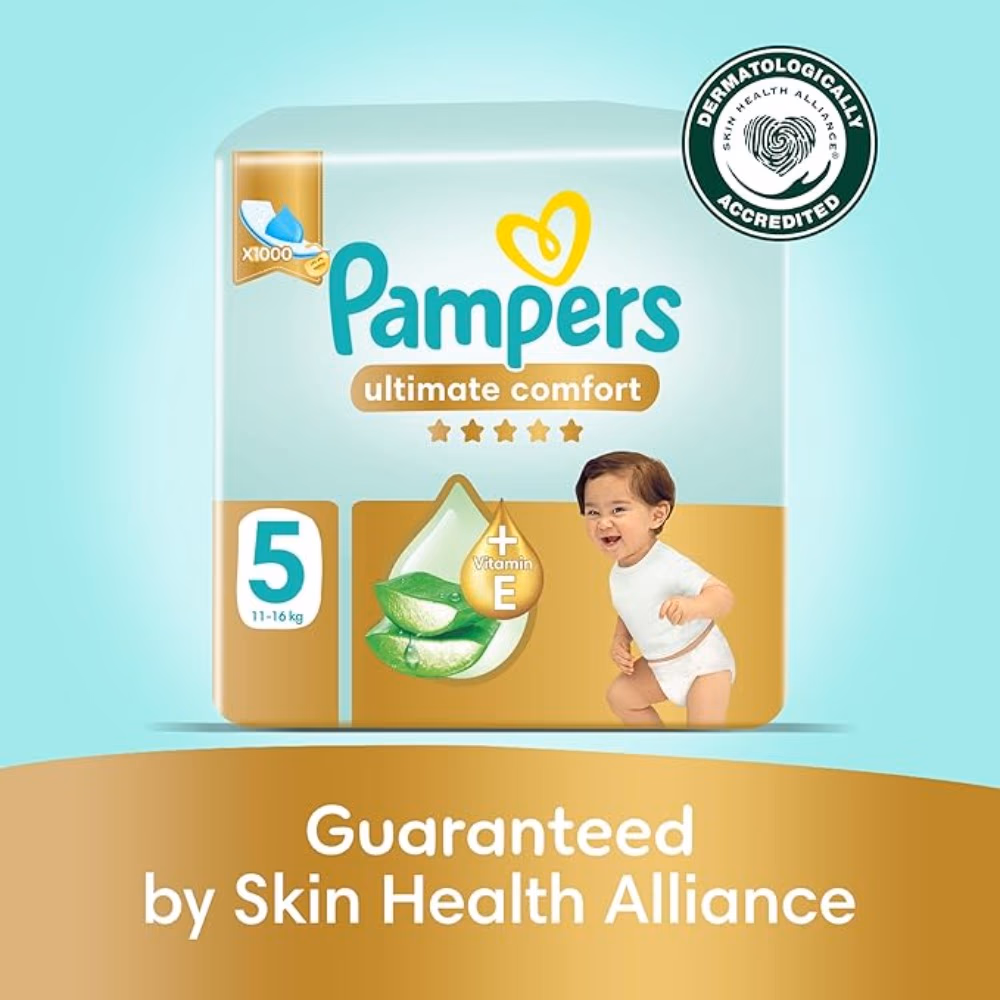 Pampers 5 Ultimate Comfort Aloe 56 Diapers 5