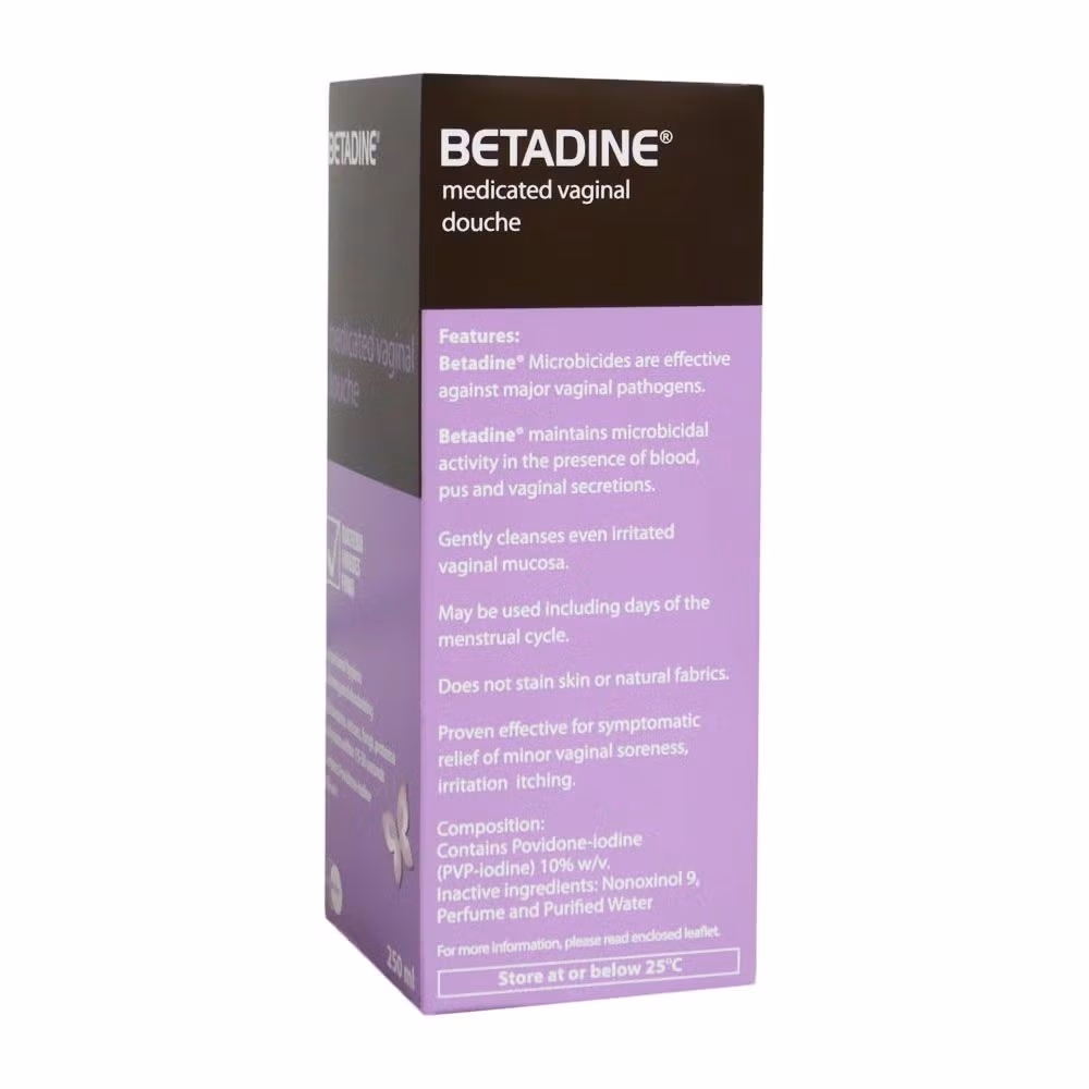 Betadine Vaginal Douche 250ml 3