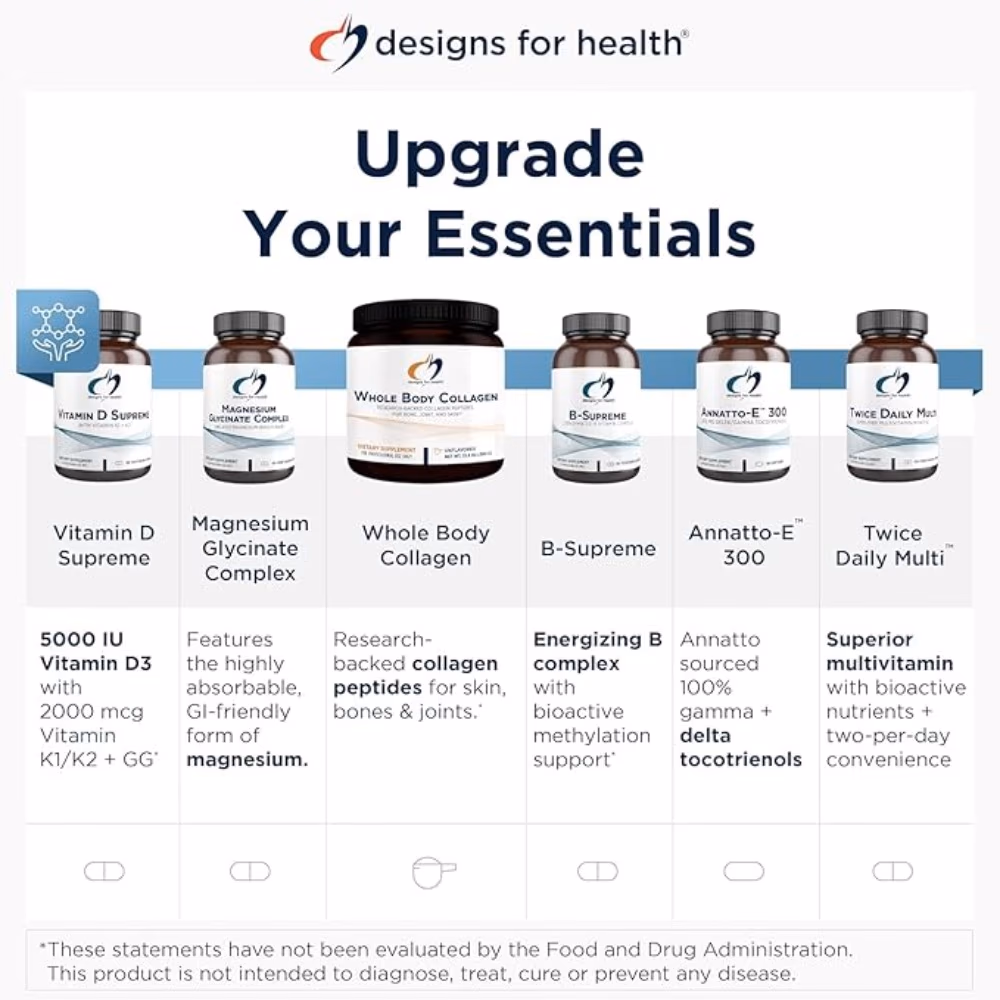Designs For Health Ferrochel - 120 Vegetarian Capsules 4