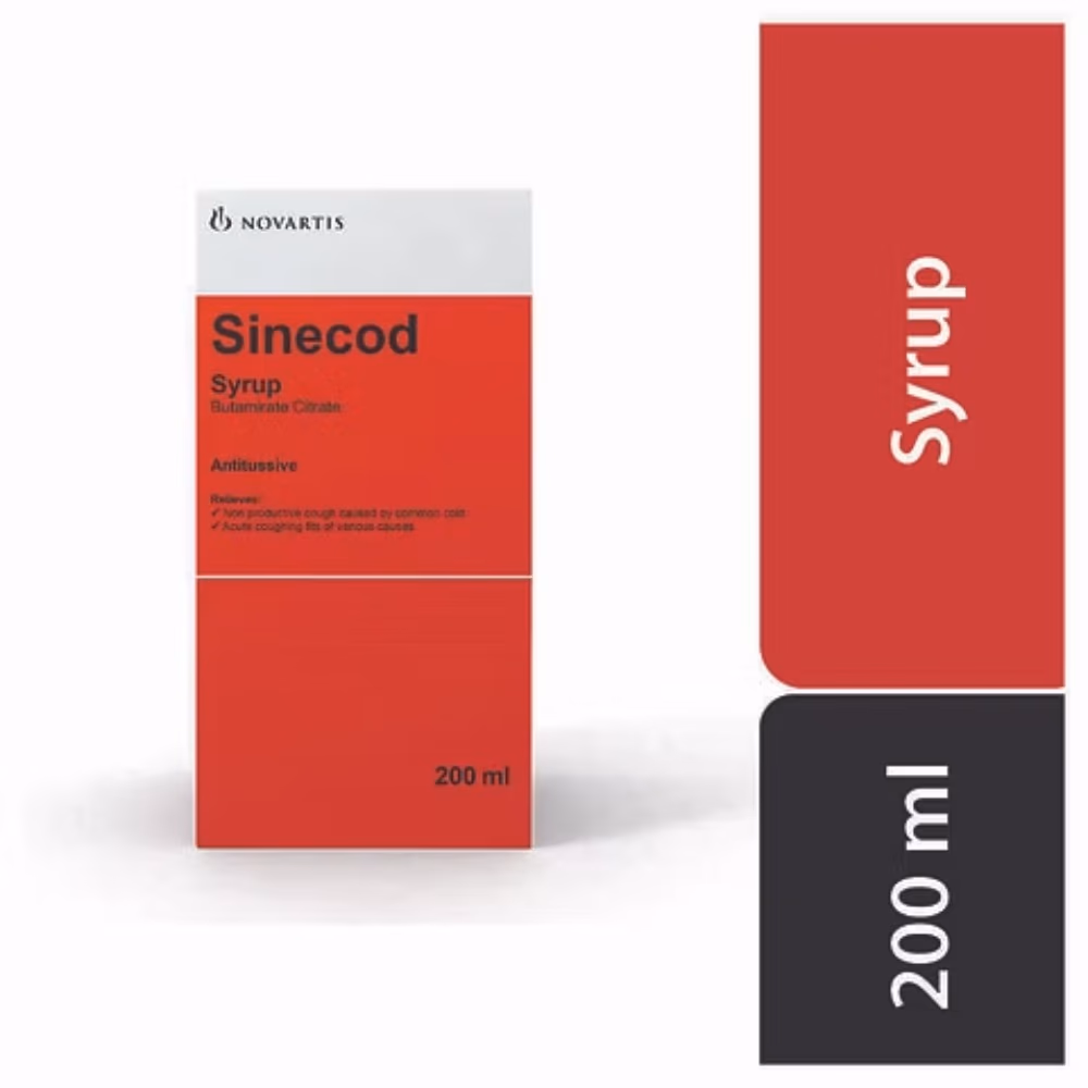 Sinecod Syrup 200ml 3