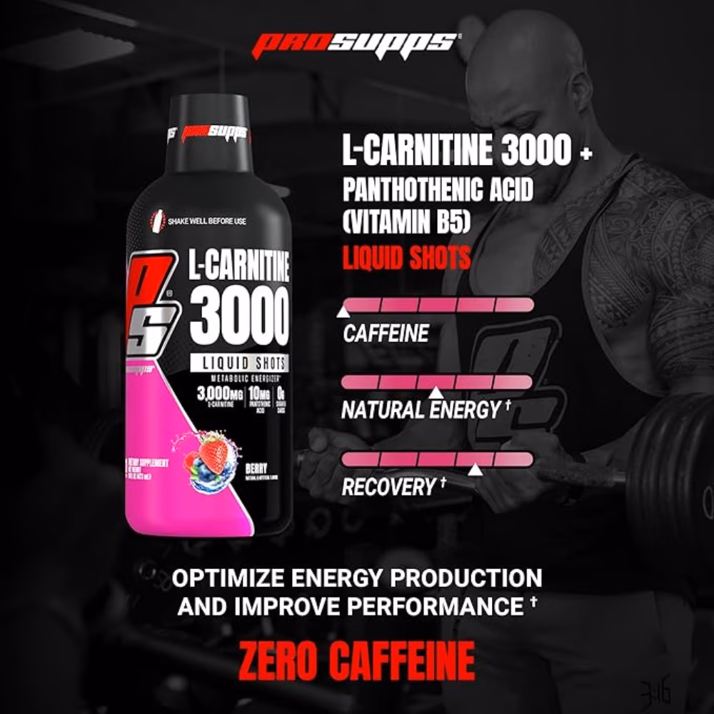 ProSupps L-Carnitine 3000 - 473ml - Berry Flavour 3
