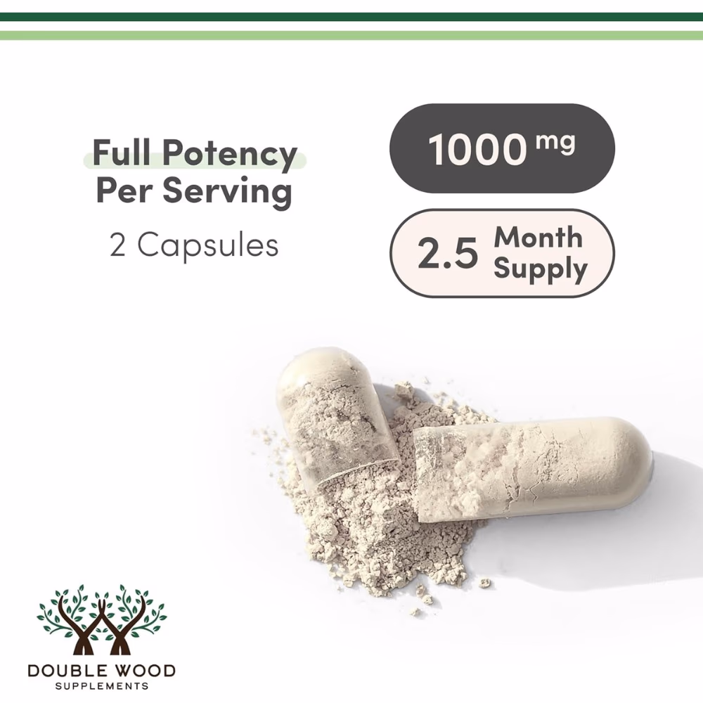Double Wood Acetyl L-Carnitine 1000 mg-150 Capsules 3