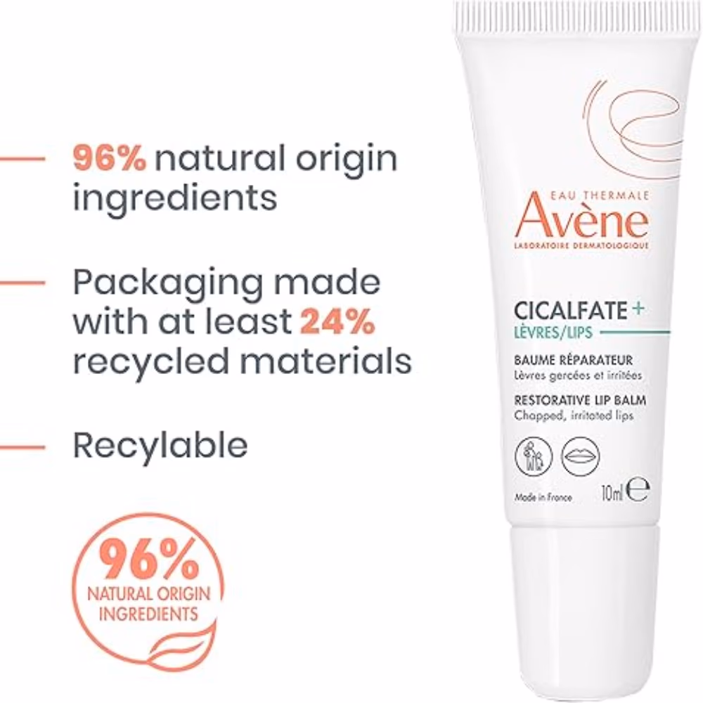 Avene Cicalfate Lip Repair Balm – 10ml | Intensive Soothing & Restorative Care for Dry, Chapped Lips 2