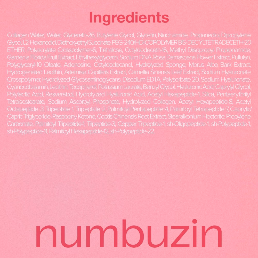 Numbuzin Rose PDRN 2X Plumping Serum 30ml 5