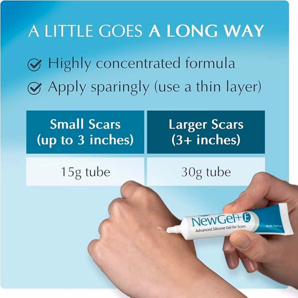 New Gel+ Silicon Gel for Scars 15gm 2