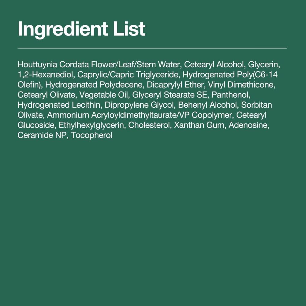 Anua Heartleaf 70 Intensive Calming Cream 50ml - Soothing Cream With 70% Heartleaf Extract To Calm And Repair Sensitive Skin. 2