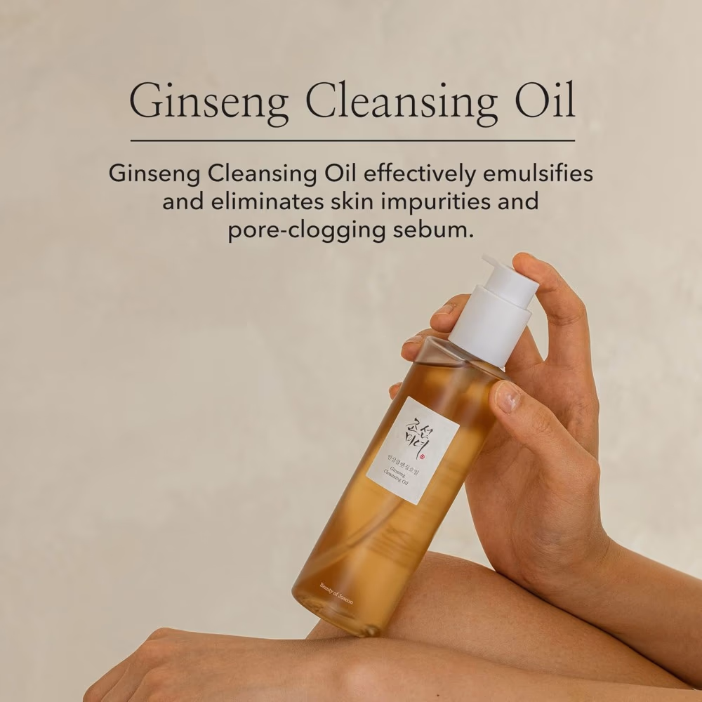 Beauty Of Joseon Ginseng Cleansing Oil - 210ml Deep-Cleansing Oil Infused With Ginseng To Remove Impurities And Nourish Skin. 4