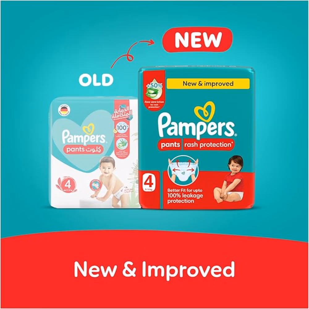 Pampers 4 Rash Protection 68 Pants 2