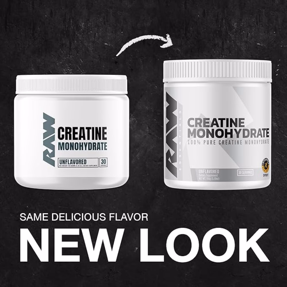 Raw Creatine Unflavored 150g 4