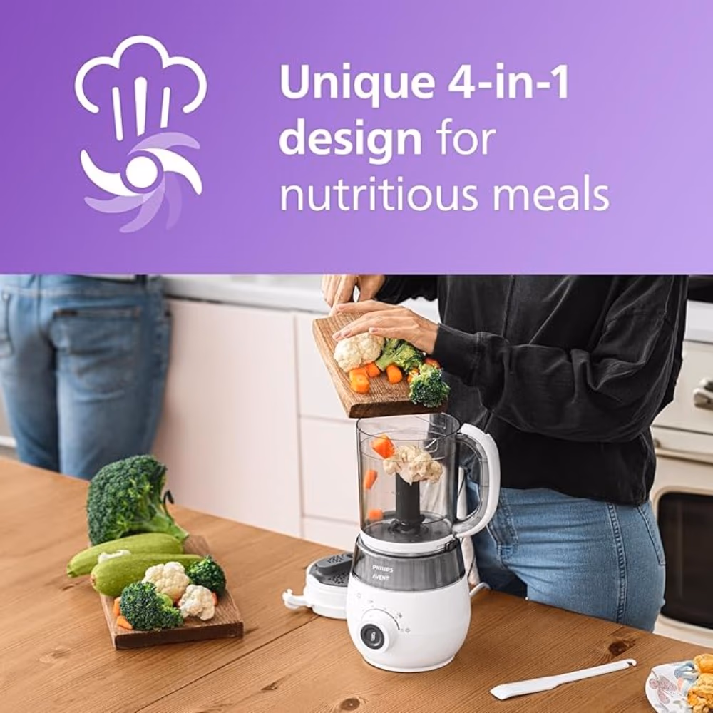 Philips 4 in 1 Combined Steamer And Blender 4