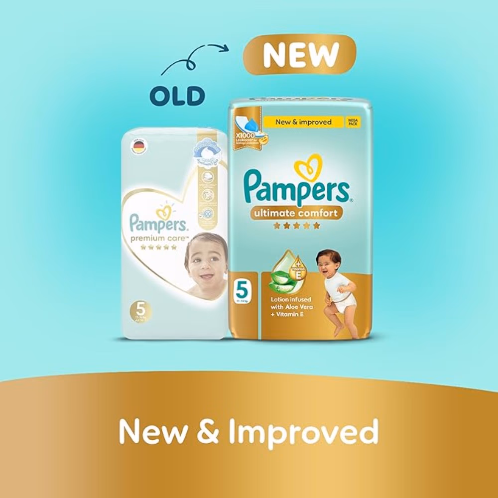Pampers 5 Ultimate Comfort Aloe 56 Diapers 2