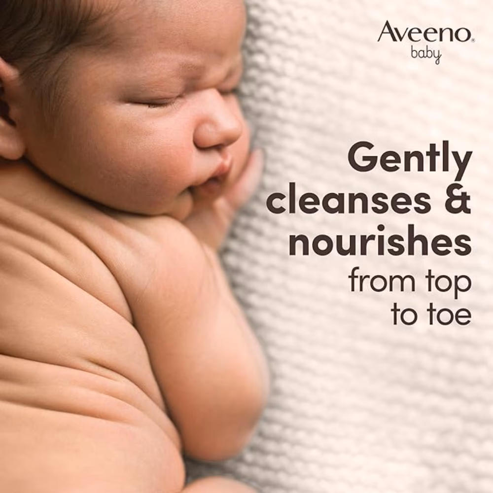 Aveeno Baby Daily Care Hair & Body Wash 400ml 2