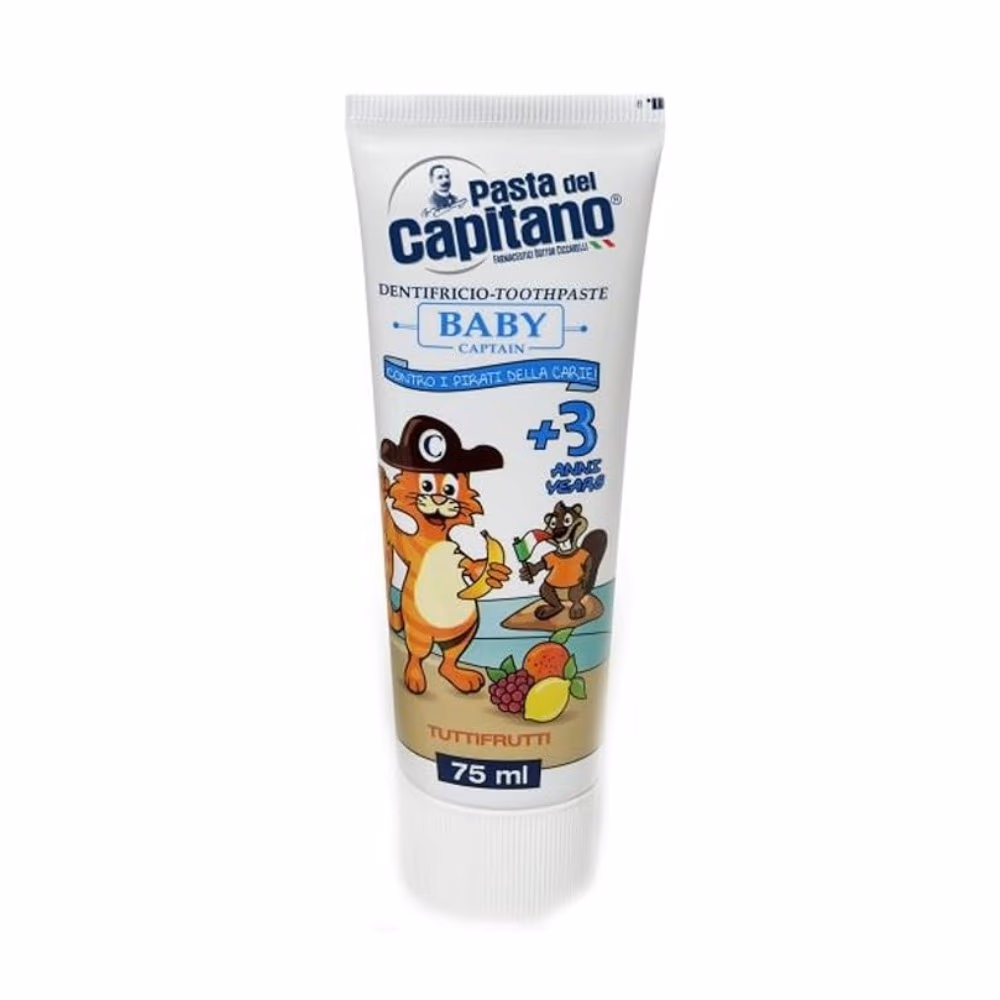 Capitano Toothpaste Baby 3+ Tutti Frutti 75ml  2
