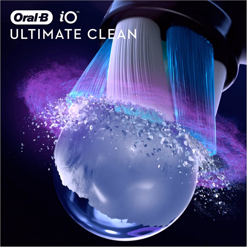 Braun Oral B iO Ultimate Clean Brush Head Black 2s 3