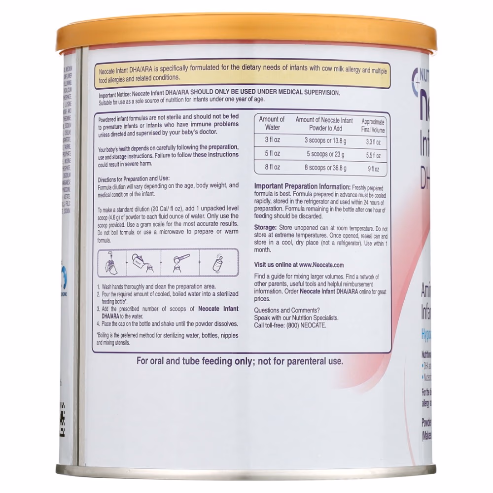 Neocate Inf DHA/ARA Powder 400g 4