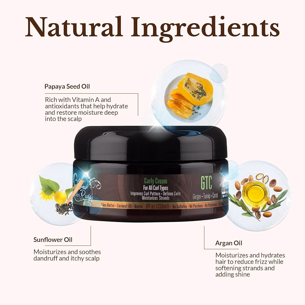 Rucker Roots GTC Curly Cream 236 ml 2