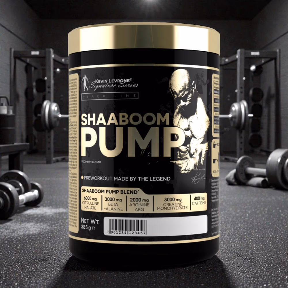 Kevin Levrone Shaaboom Pump Exotic 8 Flavor 385g  2