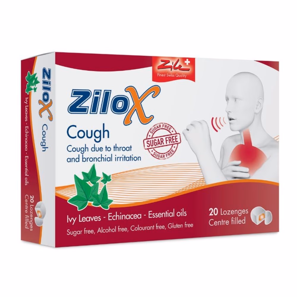Zilox Cough Lozenges 20s 4