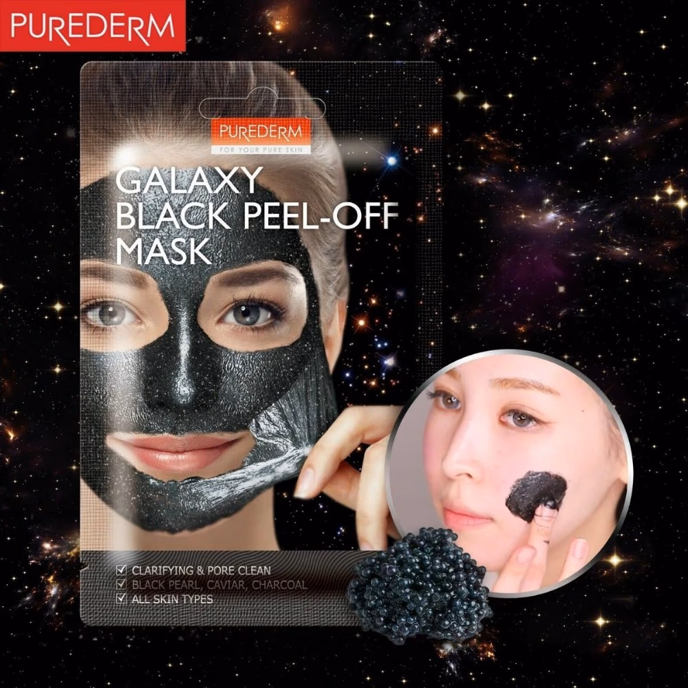 Purederm Galaxy Black Peel-Off Mask 10g ADS-470 3