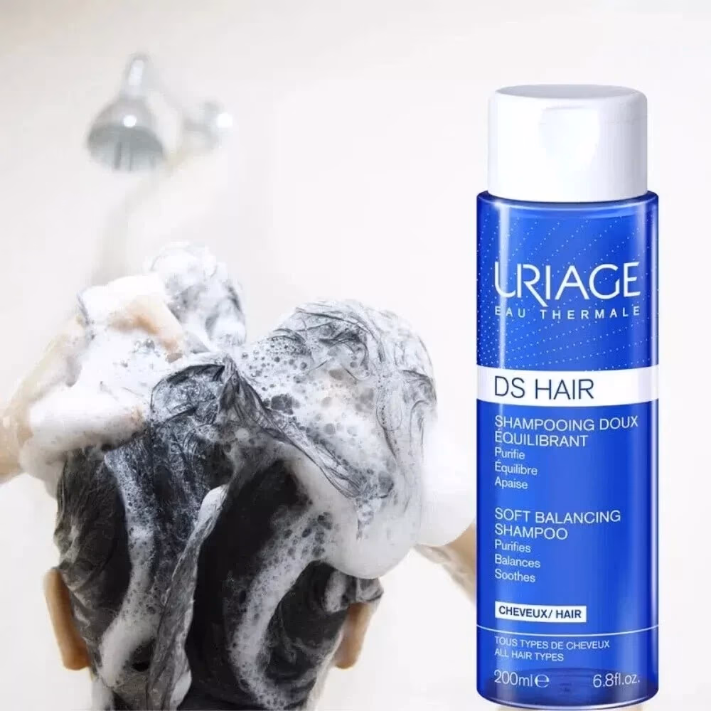 Uriage DS Hair Soft Balancing Shampoo 200ml  2