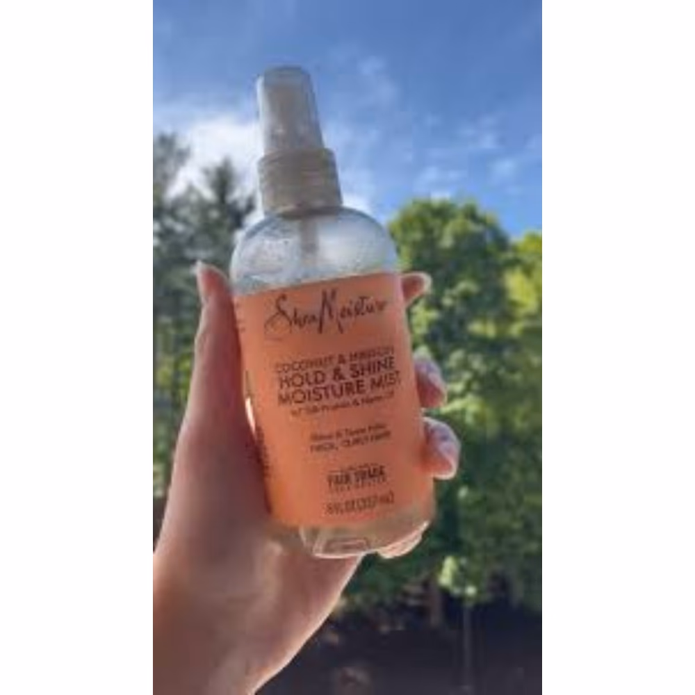 Shea Moisture Coconut and Hibiscus Hold Shine Moisture Mist 237ml 4