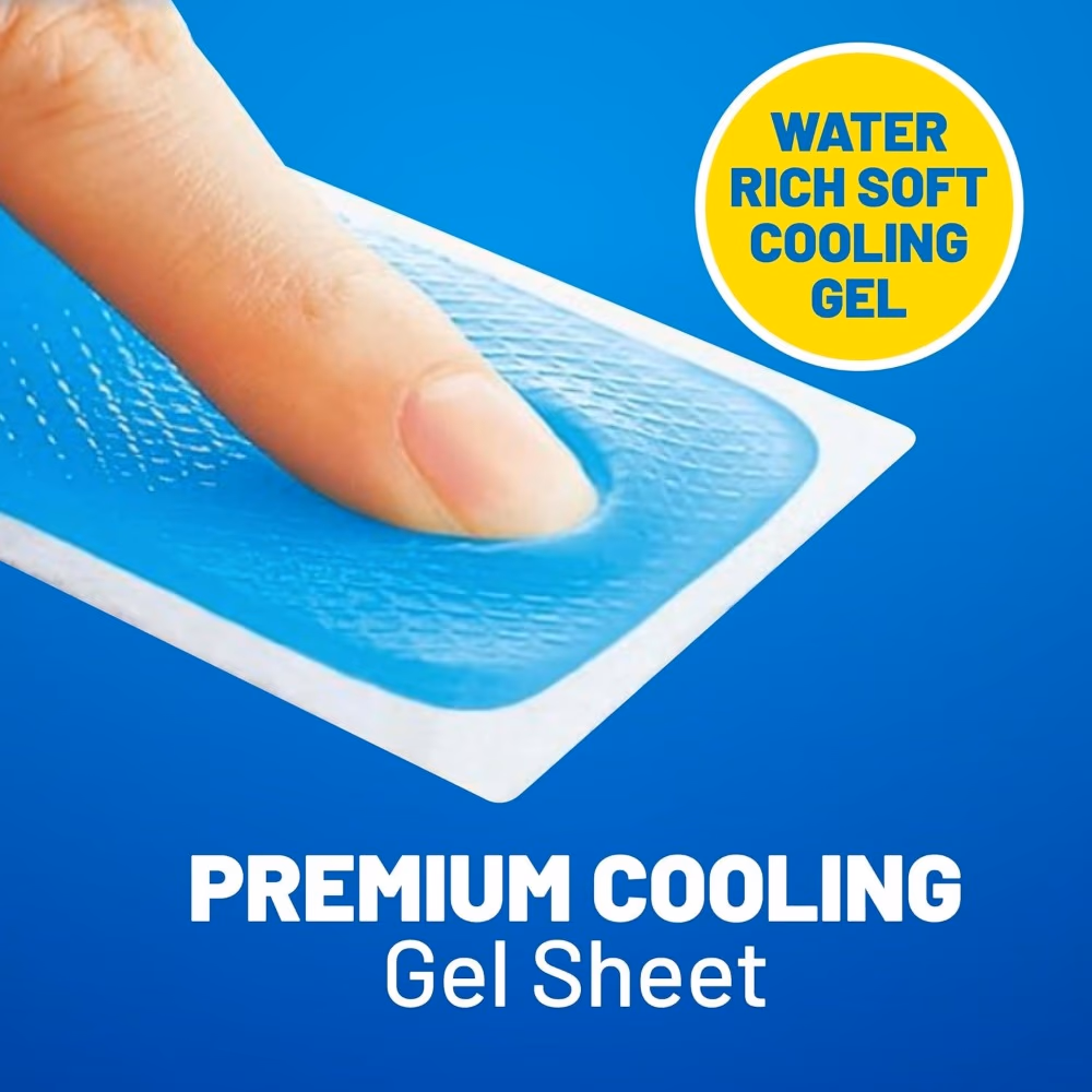Kool n Soothe Cooling Gel Sheet Adult 4s 3