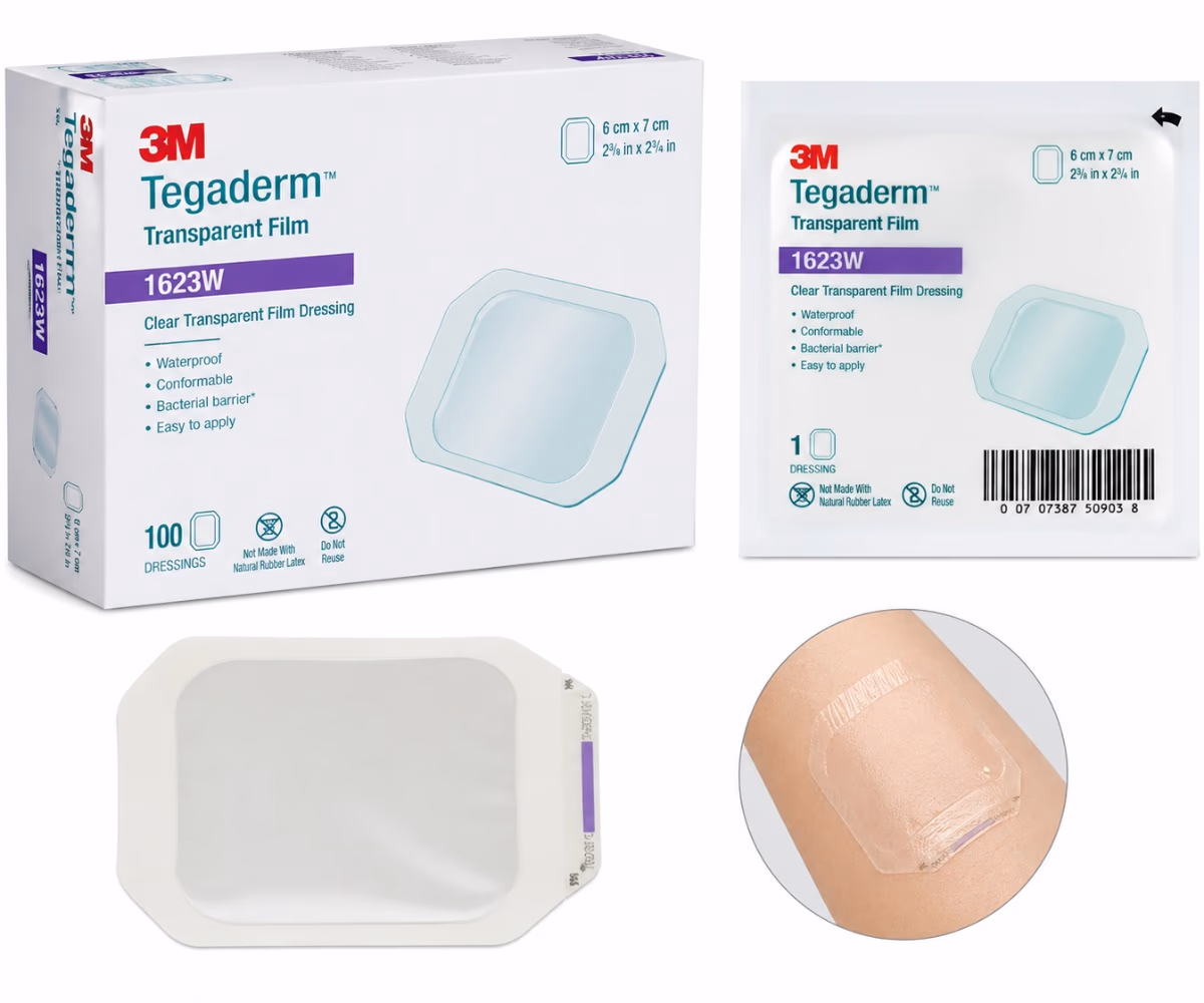 3M Tegaderm Transparent Film 1623W 100s 2