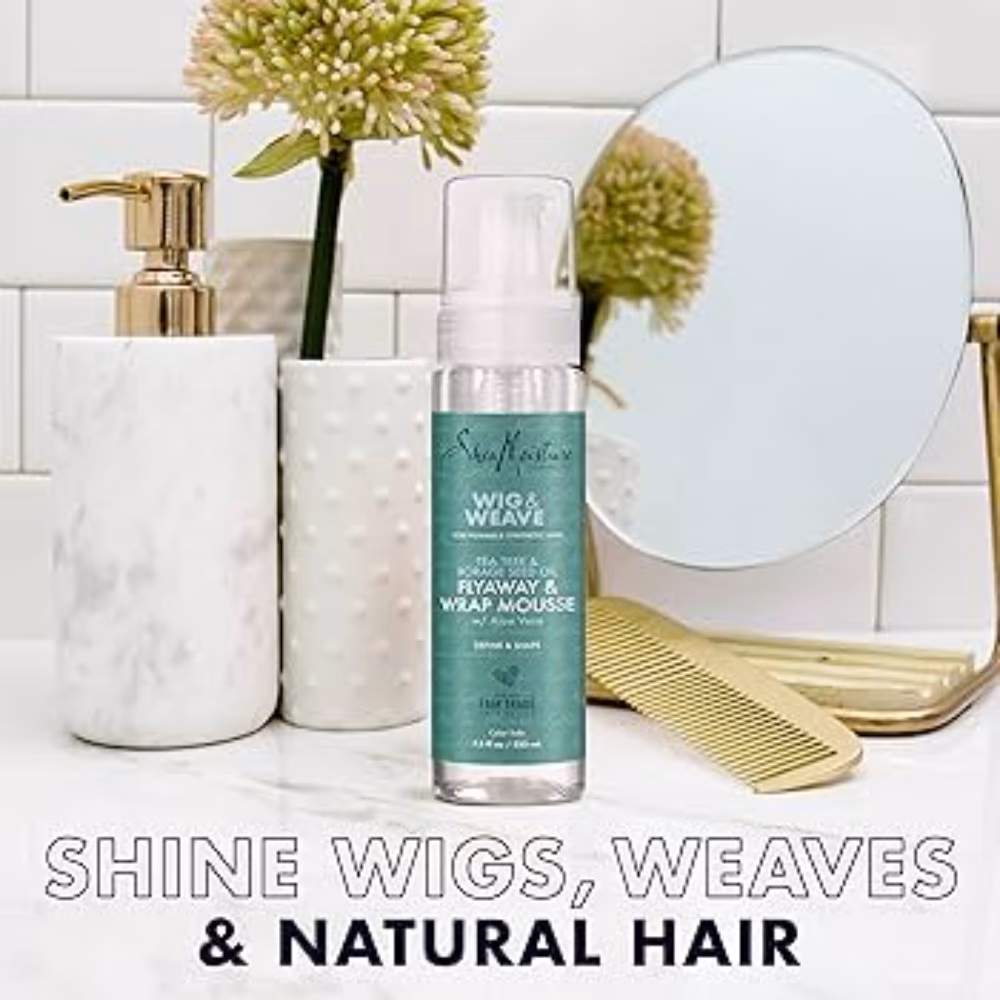 Shea Moisture Wig and Weave Flyaway and Wrap Mousse 222 ml 4