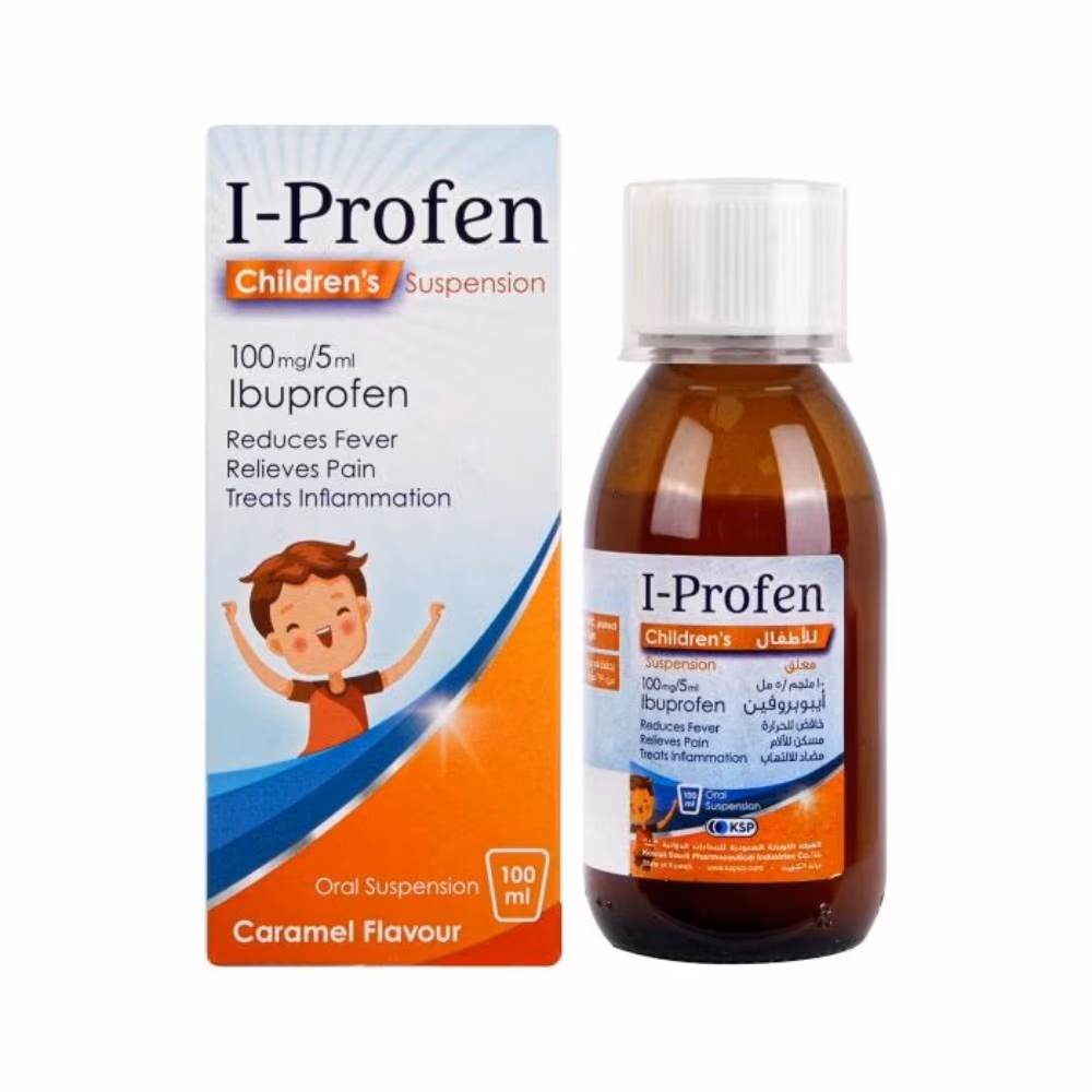 I-Profen 100 mg/5 ml Suspension 100 mL 2