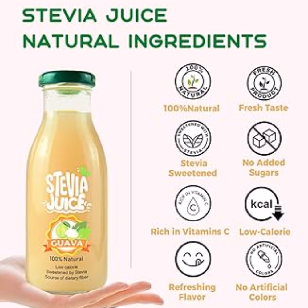 Stevia Squeeze Juice Guava 300ml 2