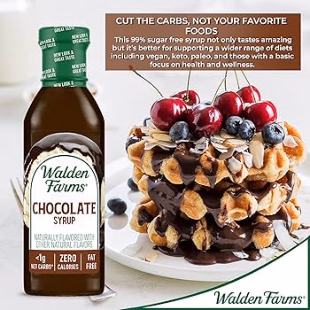 Walden Farms Calorie Free Chocolate Syrup 355ML 4