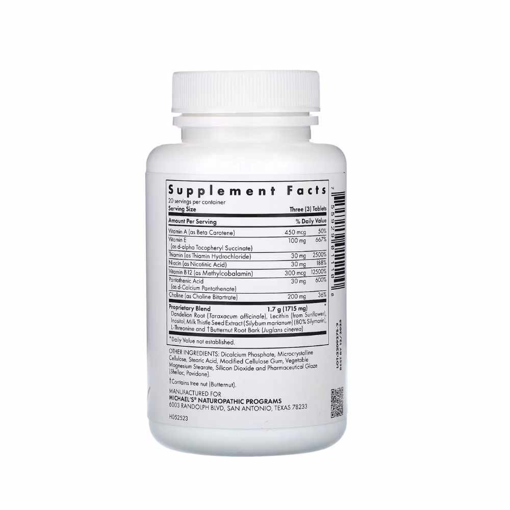 Michaels Health Liver Wellness - 60 Vegetarian Tablets 2