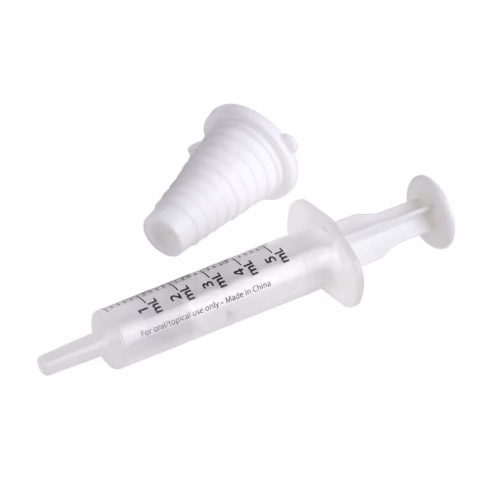 EzyCare Calibrated Oral Syringe with Korc – 5 mL 3