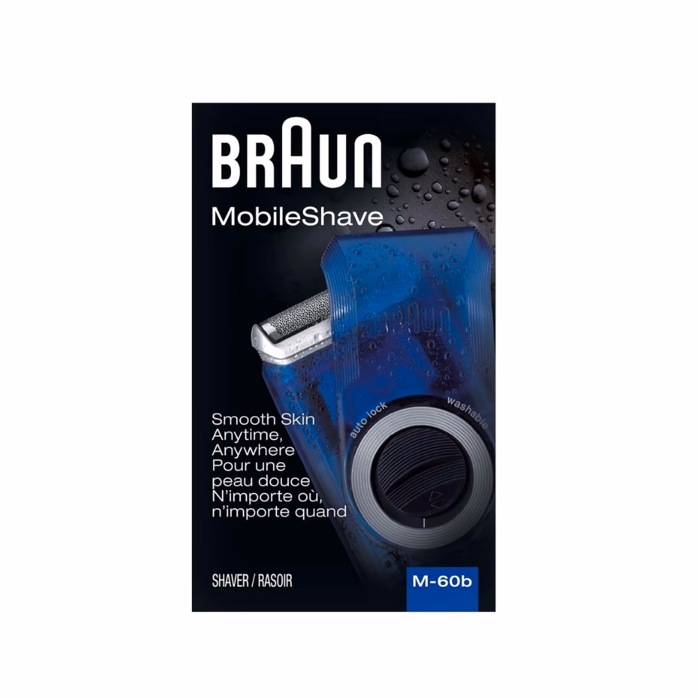 Braun MobileShave M60b – Portable Electric Foil Shaver 4