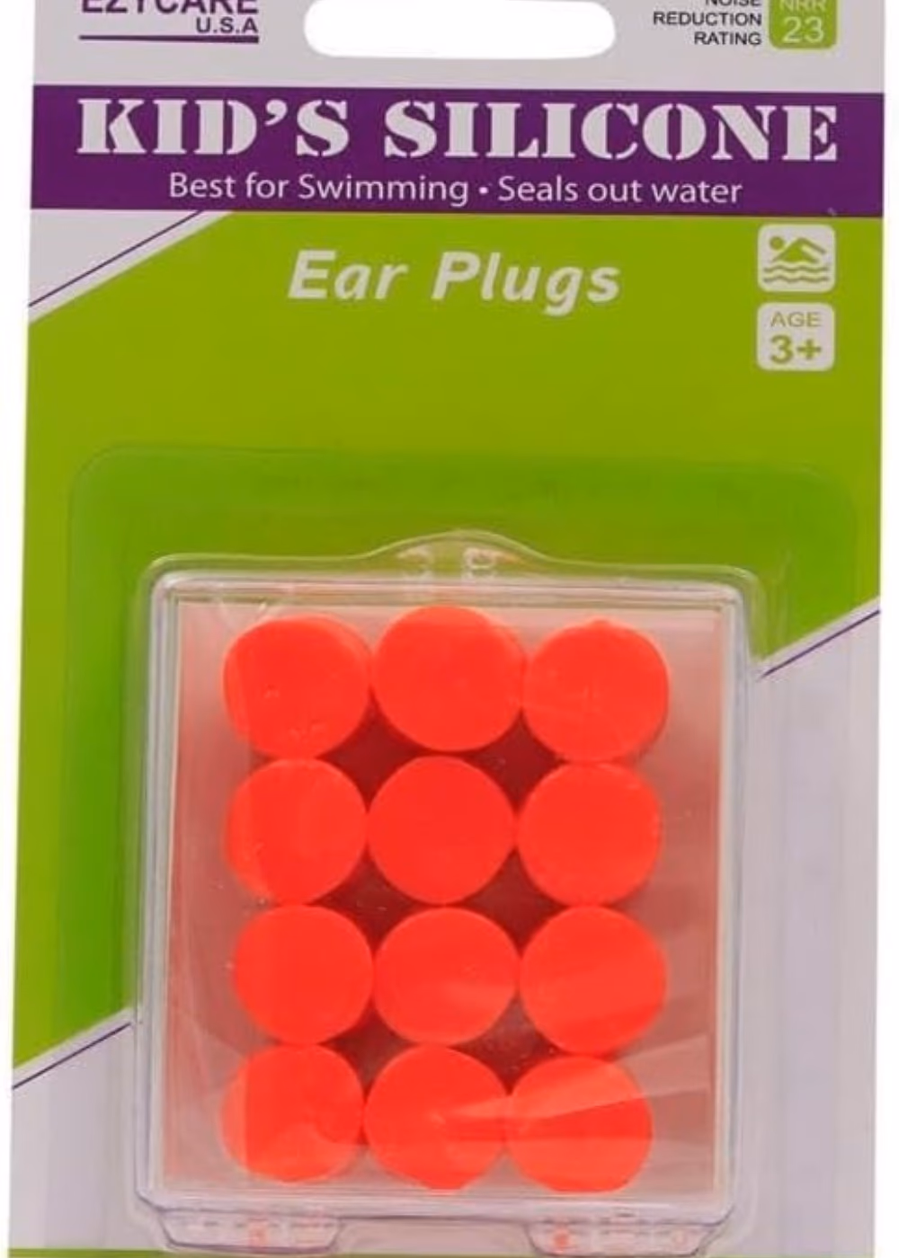 Ezycare Kids Silicone Ear Plugs 6S 3