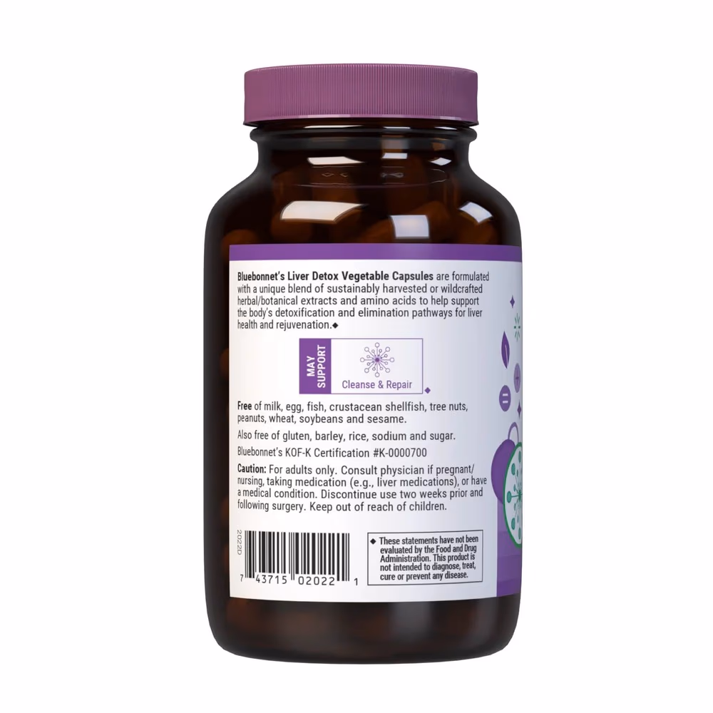 Bluebonnet Targeted Choice Liver Detox 30 Veg Caps 3