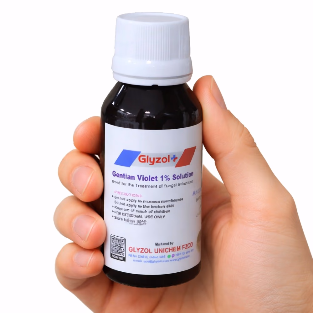 Glyzol Gentian Violet 1% Solution 60ml 2