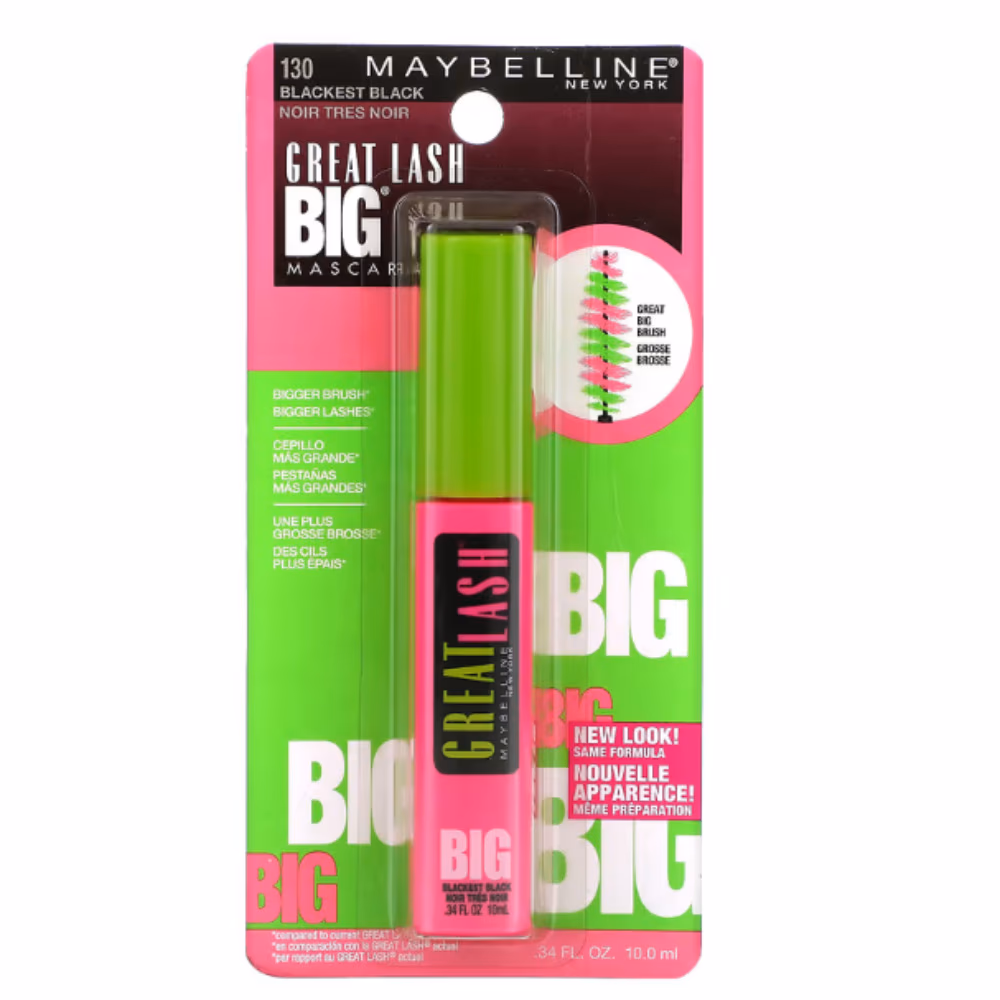 Maybelline Great Lash Mascara Very Black Noir 12.7ml 3