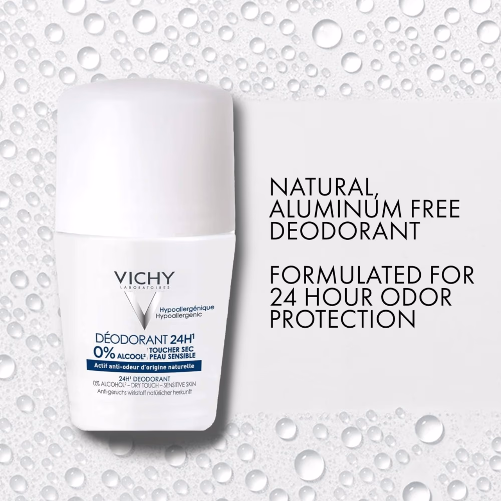 Vichy Deodorant 24 Hour Sensitive Roll On 50ML 3