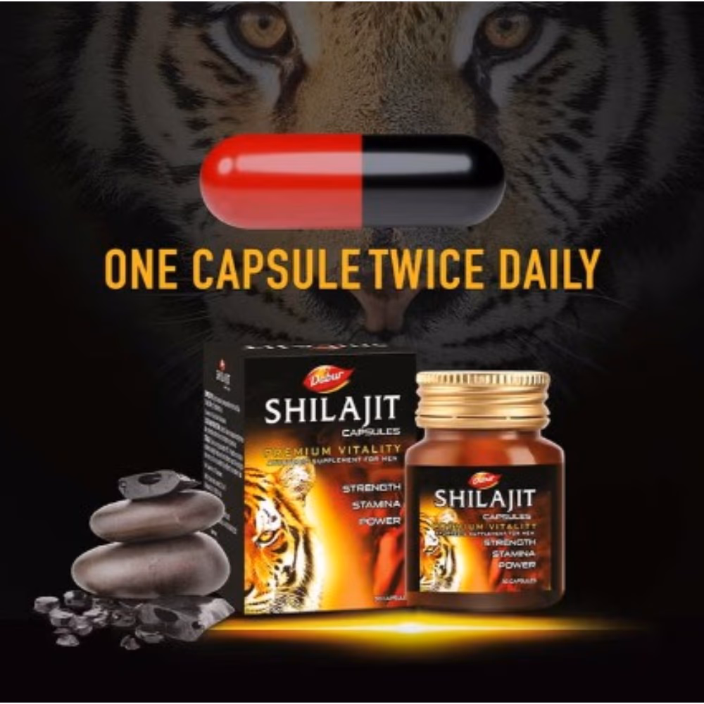 Dabur Shilajit Capsules 100s 5