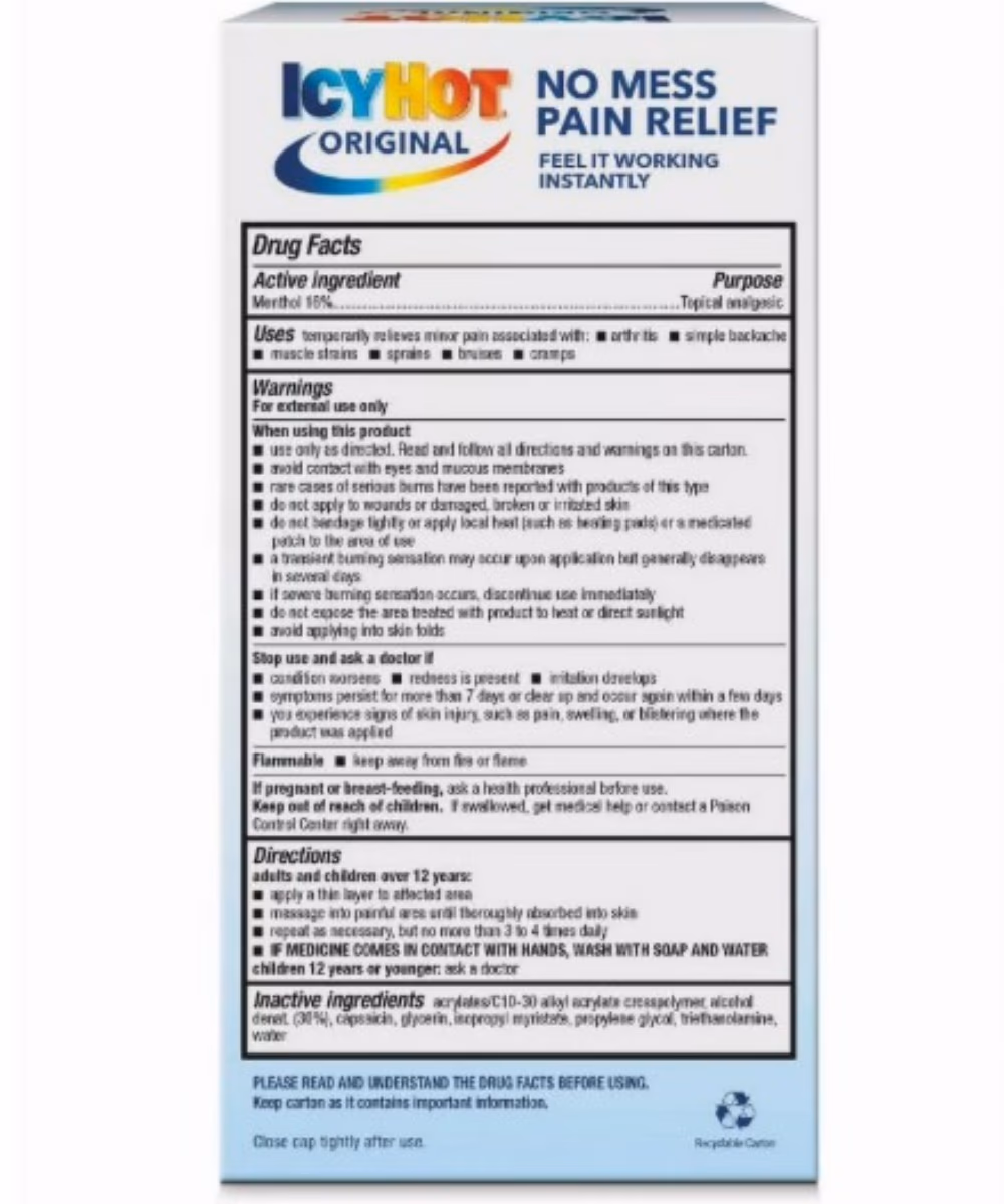 Icyhot Original No Mess Pain Relief 5