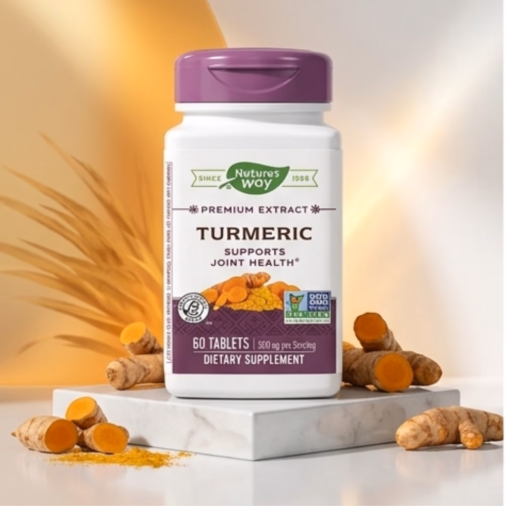 Natures Way Turmeric Extract -60 Tablets 3