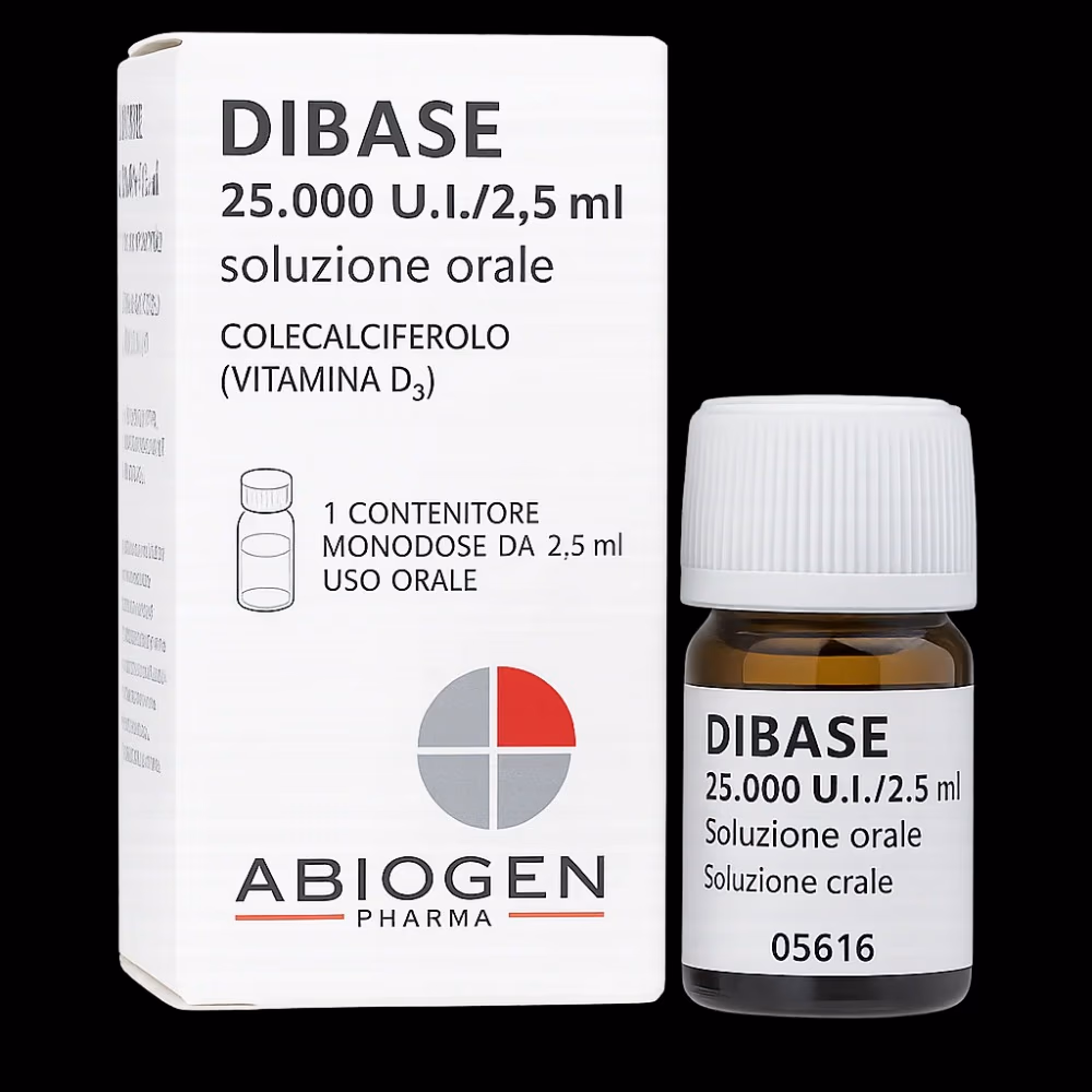 Dibase 25,000 I.U./2.5 ML 3