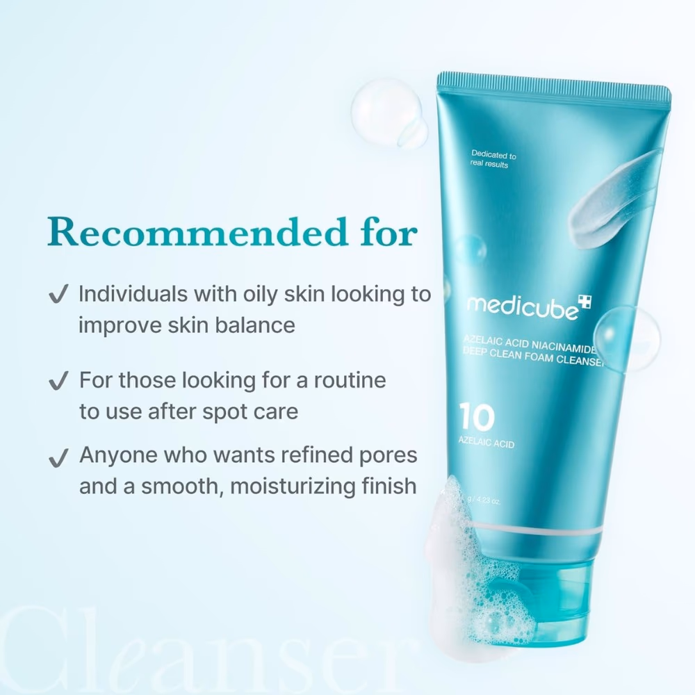 Medicube Azelaic Acid 10 Foam Cleanser 120g 3