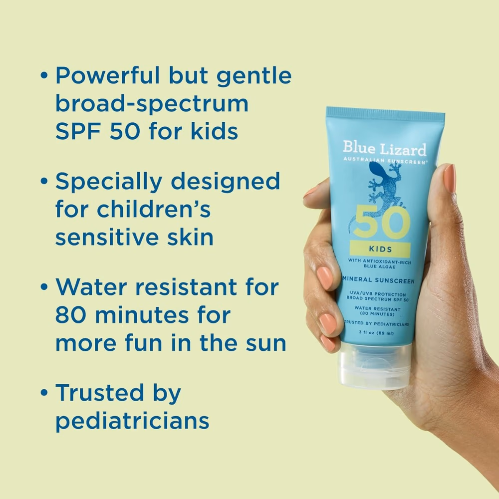 Blue Lizard Kids SPF 50 Mineral Sunscreen 89ml 2