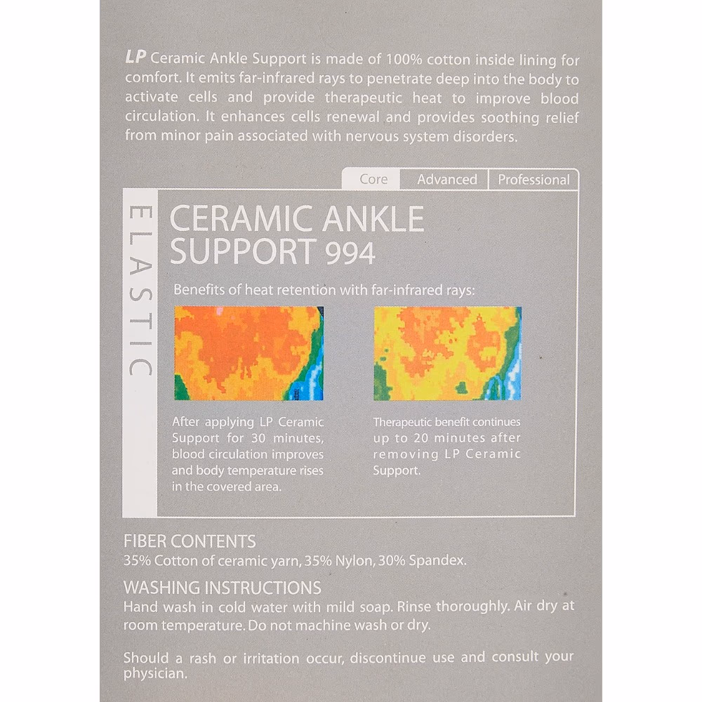 LP 994 Ceramic Ankle Support Medium 2