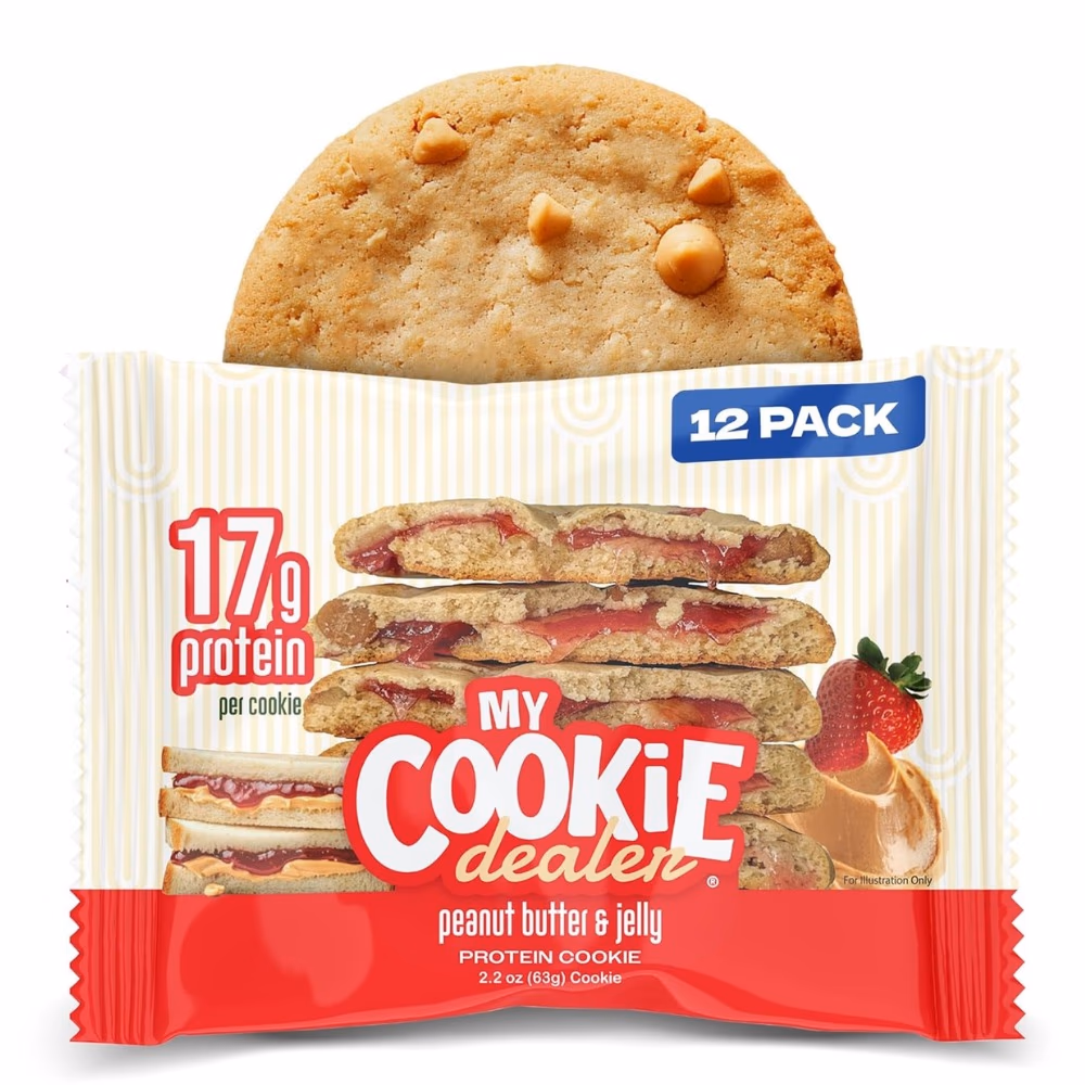 My Cookie Dealer Protein Cookie  Peanut Butter & Jelly (63g) 3