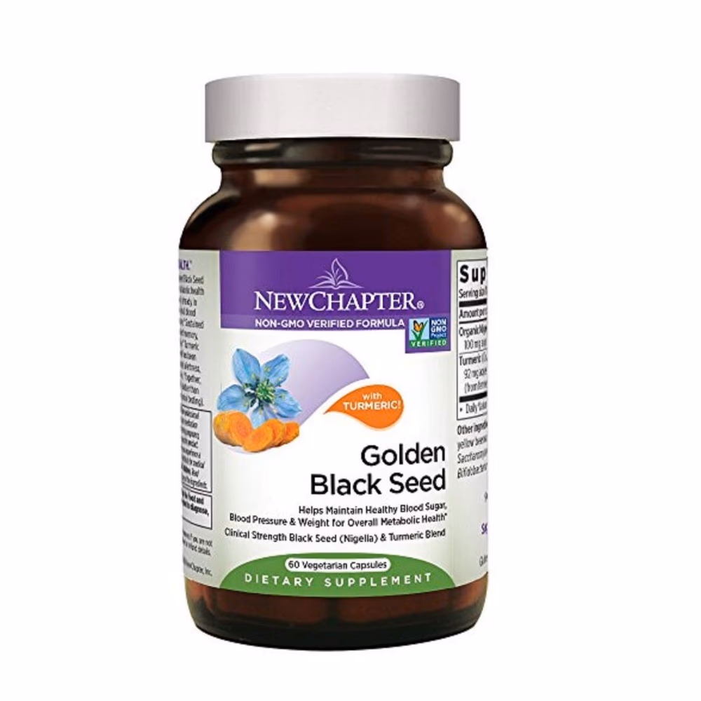 New Chapter Golden Black Seeds - 60 Capsules 2