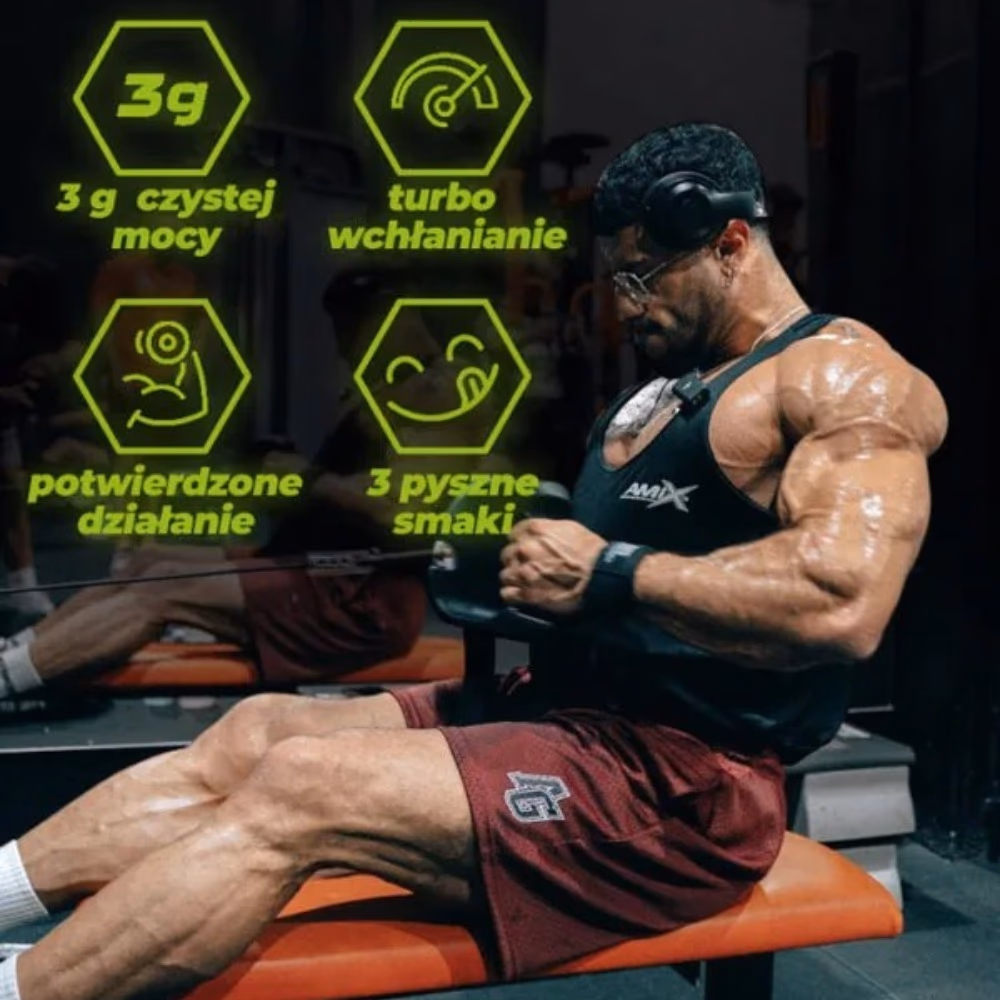 Amix Black Creatine Creapure Powder Orange 350g 4