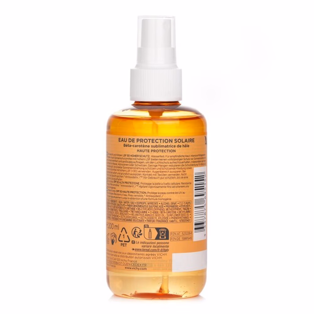 Vichy Capital Soleil SPF 50 Protective Water With Beta Carotene 200ML 3